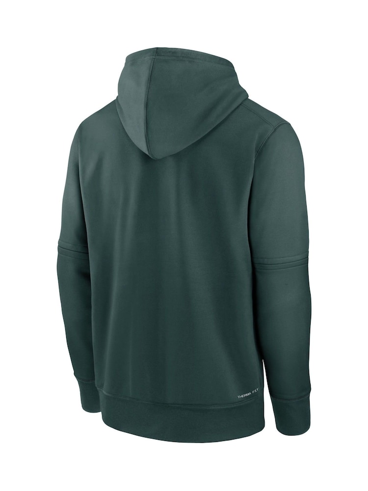 Fanatics Green MLB Colorado Rockies City Connect Therma Hoodie - Image 3 of 3