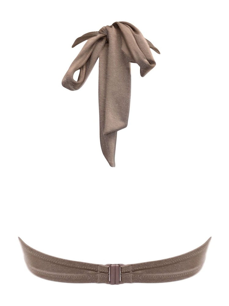 Pour Moi Metallic Padded St Kitts Bikini Top - Image 4 of 4 Pour Moi Metallic Padded St Kitts Bikini Top - Image 4 of 4