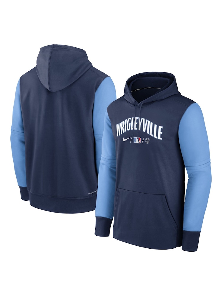 Fanatics Blue MLB Chicago Cubs City Connect Therma Hoodie - Image 1 of 3