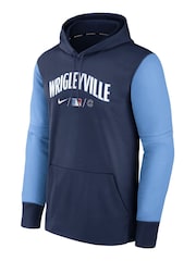 Fanatics Blue MLB Chicago Cubs City Connect Therma Hoodie - Image 2 of 3