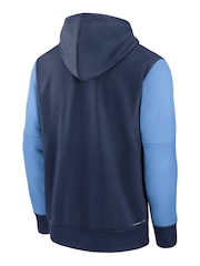 Fanatics Blue MLB Chicago Cubs City Connect Therma Hoodie - Image 3 of 3