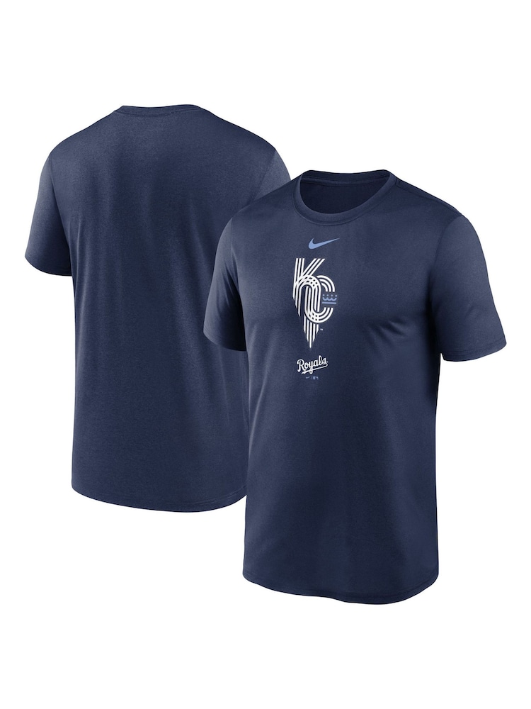 Fanatics Blue MLB Kansas City Royals City Connect Legend Practice Velocity T-Shirt - Image 1 of 3