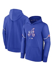 Fanatics Blue MLB Atlanta Braves City Connect Therma Hoodie - Image 1 of 3