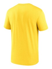 Fanatics Yellow MLB Boston Sox City Connect Legend Practice Velocity T-Shirt - Image 3 of 3
