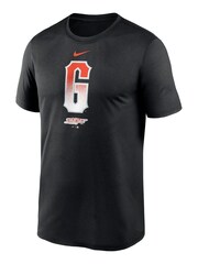 Fanatics MLB San Francisco Giants City Connect Legend Practice Velocity Black T-Shirt - Image 2 of 3