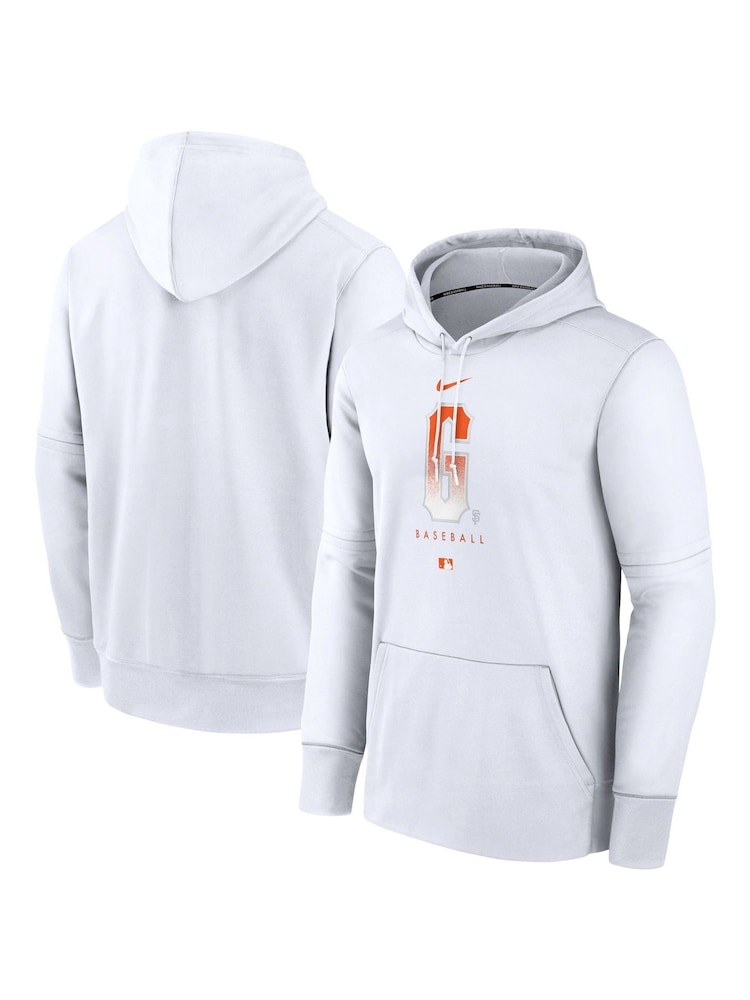 Fanatics MLB San Francisco Giants City Connect Therma White Hoodie - Image 1 of 3