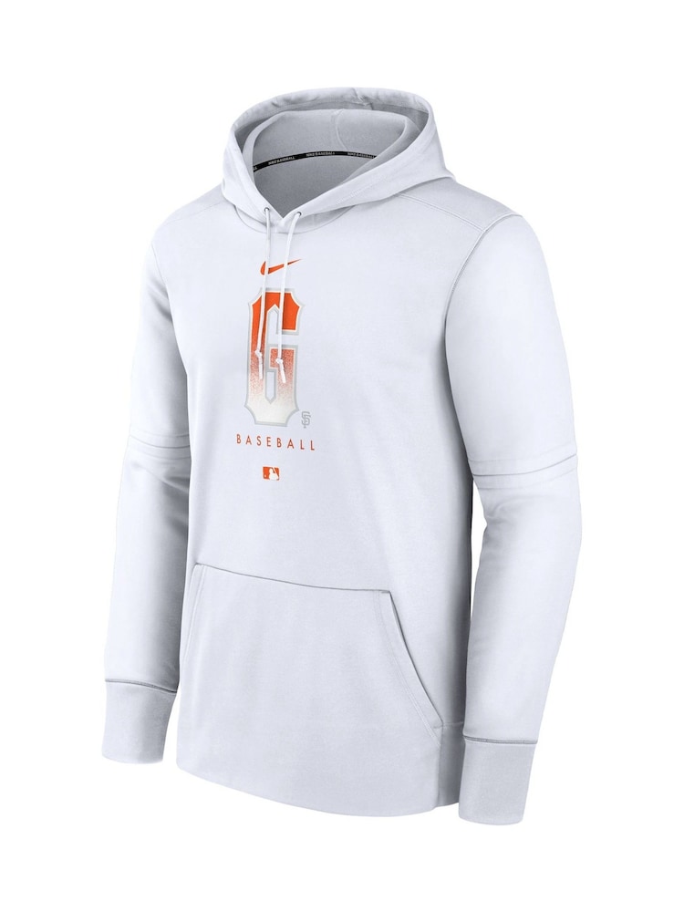 Fanatics MLB San Francisco Giants City Connect Therma White Hoodie - Image 2 of 3