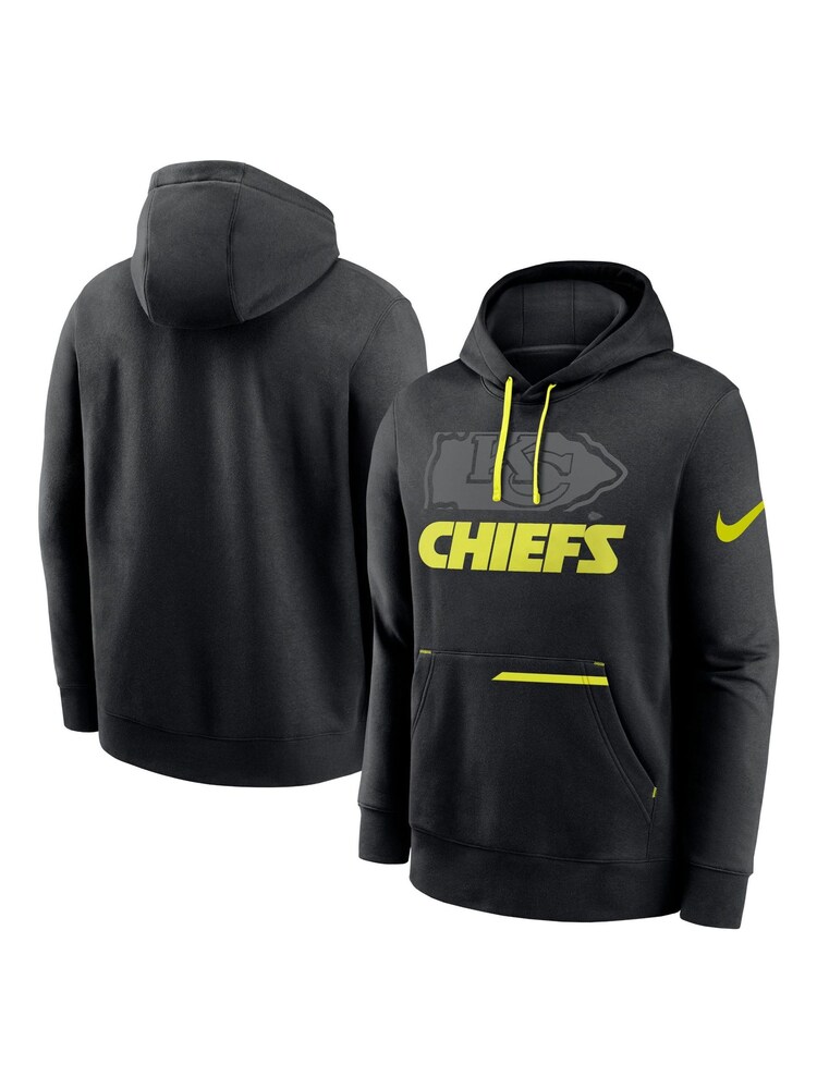 Fanatics Kansas City Chiefs Black Pullover Fleece Hoodie - Image 1 of 3