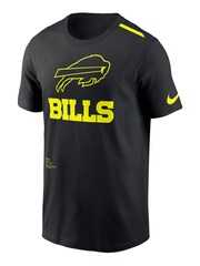 Fanatics NFL Buffalo Bills VOLT Short Sleeve Dri-FIT Cotton Black T-Shirt - Image 2 of 3