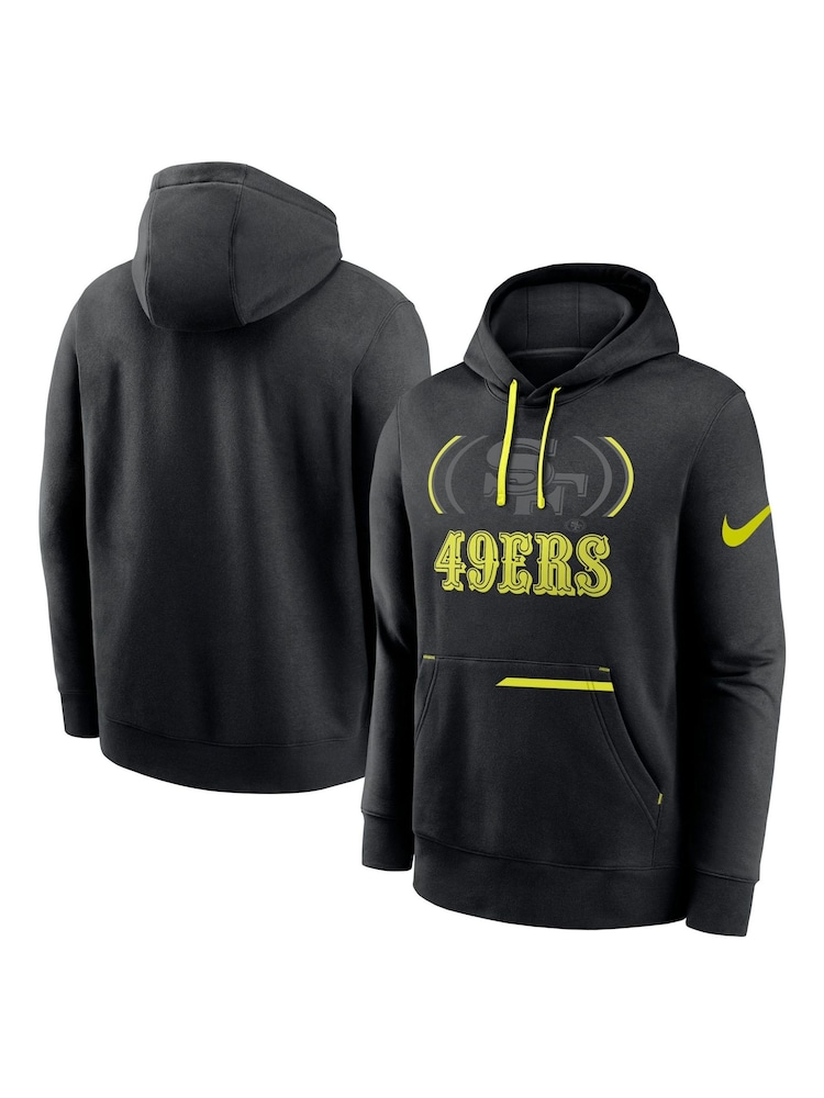 Fanatics San Francisco 49ers Black Pullover Fleece Hoodie - Image 1 of 3