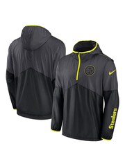 Fanatics Grey NFL Pittsburgh Steelers VOLT Woven Half Zip Jacket - Image 1 of 3