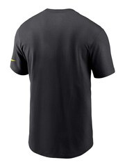 Fanatics NFL Green Bay Packers VOLT Short Sleeve Dri-FIT Cotton Black T-Shirt - Image 3 of 3