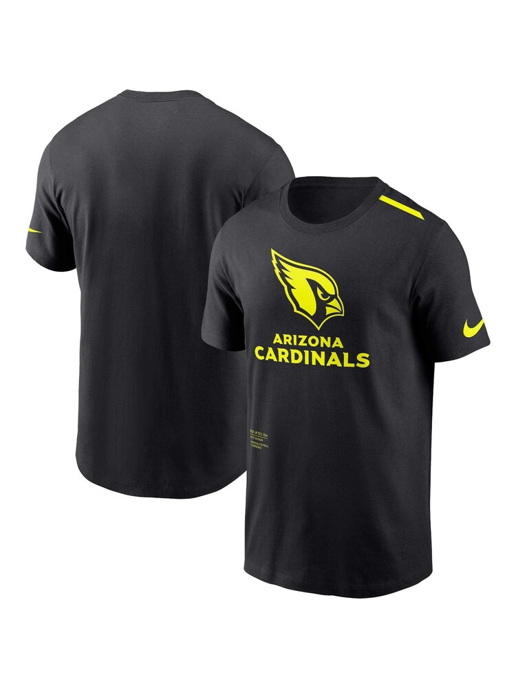 Fanatics NFL Arizona Cardinals VOLT Short Sleeve Dri-FIT Cotton Black T-Shirt - Image 1 of 3 Fanatics NFL Arizona Cardinals VOLT Short Sleeve Dri-FIT Cotton Black T-Shirt - Image 1 of 3