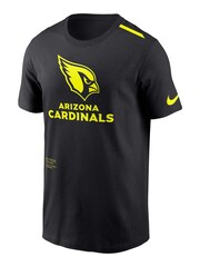 Fanatics NFL Arizona Cardinals VOLT Short Sleeve Dri-FIT Cotton Black T-Shirt - Image 2 of 3