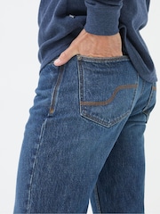 FatFace Blue Straight Fit Jeans - Image 5 of 5
