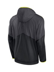 Fanatics Grey NFL New England Patriots VOLT Woven Half Zip Jacket - Image 3 of 3