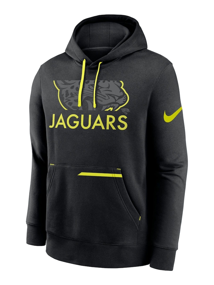Fanatics Jacksonville Jaguars Black Pullover Fleece Hoodie - Image 2 of 3