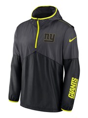 Fanatics Grey NFL New York Giants VOLT Woven Quarter Zip Jacket - Image 2 of 4