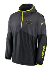 Fanatics Grey NFL New York Jets VOLT Woven Quarter Zip Jacket - Image 2 of 3