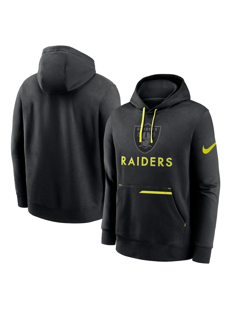 Fanatics Las Vegas Raiders Black Pullover Fleece Hoodie - Image 1 of 3 Fanatics Las Vegas Raiders Black Pullover Fleece Hoodie - Image 1 of 3