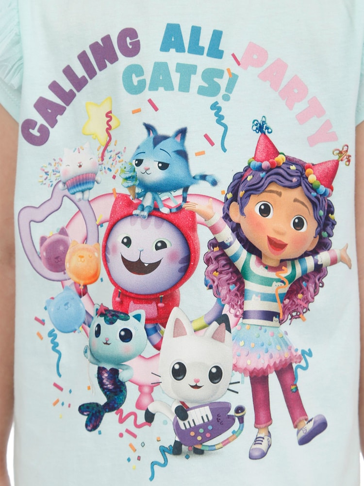 Character Blue Gabbys Dollhouse 100% Cotton  Short Sleeve Top - Image 10 of 10