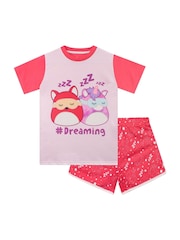 Character Pink Squishmallows Short Pyjamas - Image 1 of 5