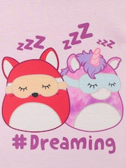 Character Pink Squishmallows Short Pyjamas - Image 5 of 5