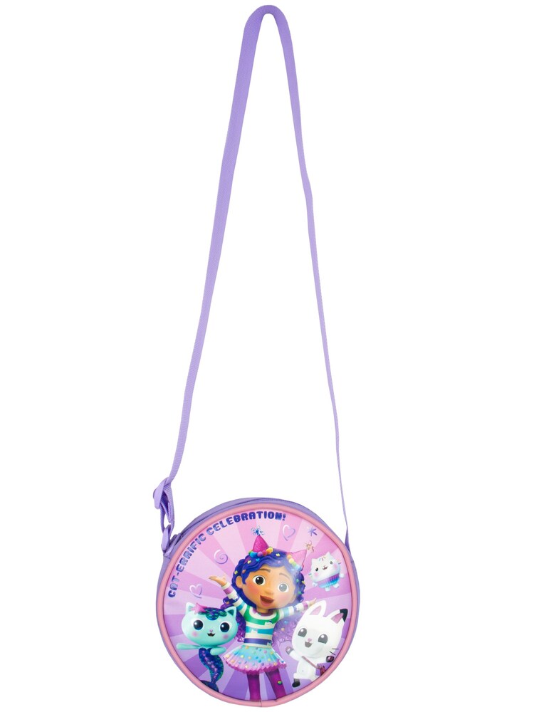 Character Purple Gabbys Dollhouse Cross-Body Bag - Image 2 of 6 Character Purple Gabbys Dollhouse Cross-Body Bag - Image 2 of 6
