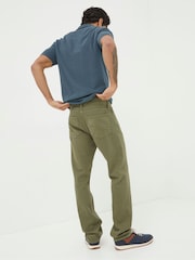 FatFace Green Straight Fit Barton Jeans - Image 2 of 5
