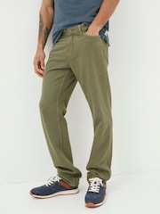 FatFace Green Straight Fit Barton Jeans - Image 3 of 5