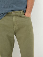 FatFace Green Straight Fit Barton Jeans - Image 4 of 5