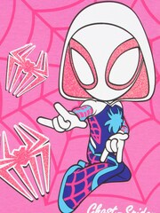 Character Pink Spidey and His Amazing Friends 100% Cotton T-Shirt - Image 6 of 9