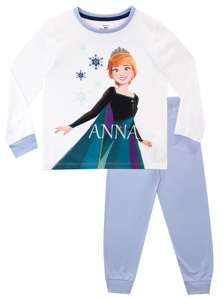 Character Blue Frozen Pyjamas 2 PK - Image 2 of 5