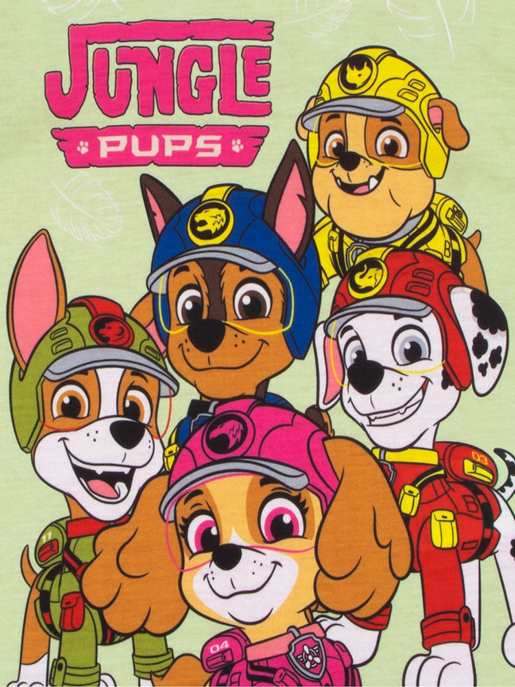 Character Pink Paw Patrol Jungle Pups Shorts Pyjamas - Image 2 of 5