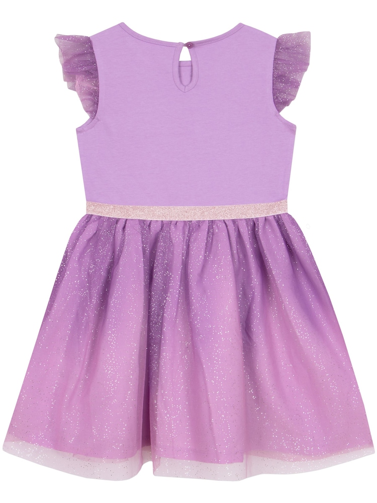 Character Purple Peppa Pig 100% Cotton Party Dress - Image 2 of 9