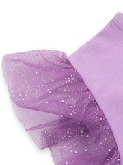 Character Purple Peppa Pig 100% Cotton Party Dress - Image 4 of 9
