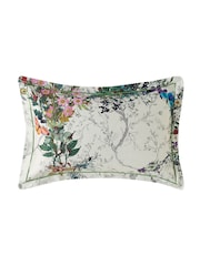 Timorous Beasties Set of 2 Dove Bloomsbury Garden 100% Cotton Pillowcases - Image 3 of 4