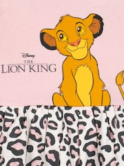 Character Pink 100% Cotton Lion King Dress - Image 6 of 10