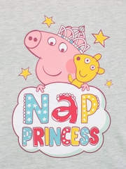 Character Blue Peppa Pig 100% Cotton Pyjamas - Image 4 of 5