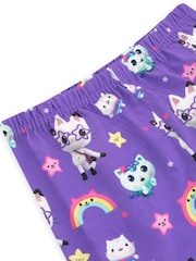 Character Purple Gabbys Dollhouse Short Pyjamas Set - Image 5 of 10
