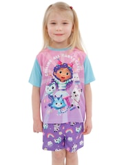 Character Purple Gabbys Dollhouse Short Pyjamas Set - Image 8 of 10
