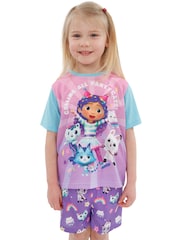 Character Purple Gabbys Dollhouse Short Pyjamas Set - Image 9 of 10