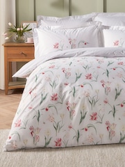 Sophie Allport 2 Pack White Tulip 100% Cotton Pillowcases - Image 2 of 3