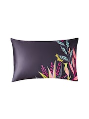 Sara Miller Midnight Set Of 2 Botanic Paradise 100% Cotton Pillowcases - Image 2 of 2