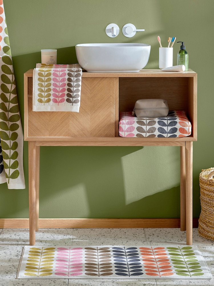 Tapetes de banho Orla Kiely Multi Stem 100% algodão - Imagem 2 de 2
