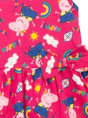 Character Pink 100% Cotton Peppa Pig Dress - Image 2 of 3