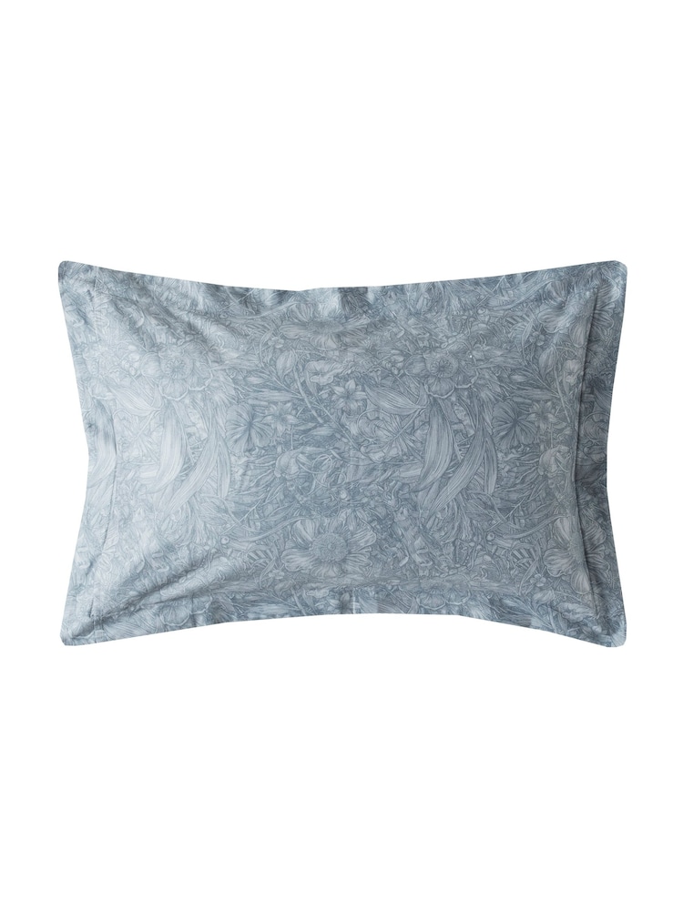 Timorous Beasties Set of 2 Navy Tendril Spill 100% Cotton Pillowcases - Image 5 of 5
