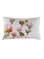 Voyage Fuchsia 100% Cotton Heligan Floral Duvet Cover And Pillowcase Set - Image 3 of 4