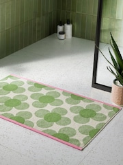 Orla Kiely Clover Retrow Flower 100% Cotton Towel - Image 3 of 8