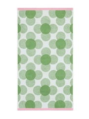 Orla Kiely Clover Retrow Flower 100% Cotton Towel - Image 5 of 8